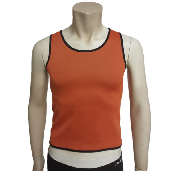 Body shaper men's neoprene waist sweat vest yoga fitness sweat vest - Image 2