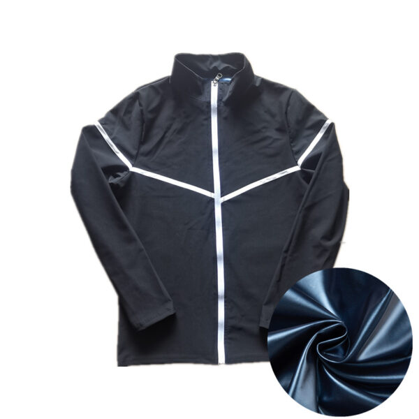 Body shaping clothes, European and American large size men's sports fitness clothes, sweat-inducing yoga clothes, sauna clothes, sweat-inducing clothes - Image 3