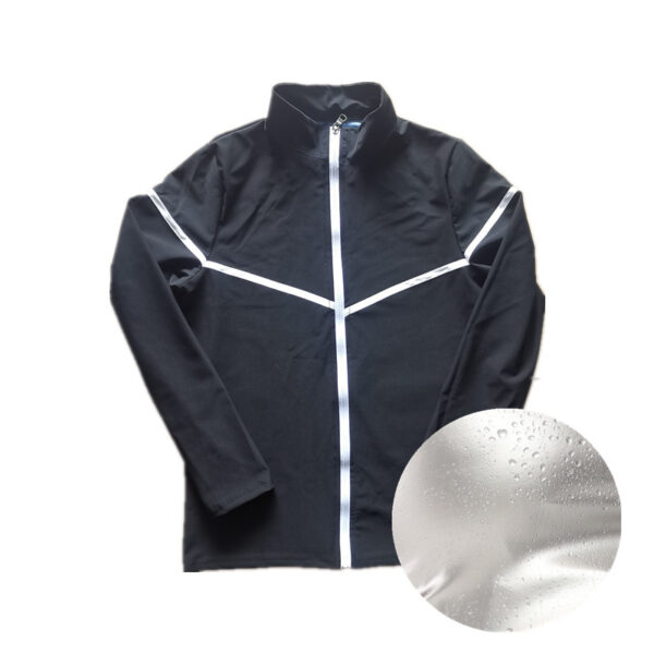 Body shaping clothes, European and American large size men's sports fitness clothes, sweat-inducing yoga clothes, sauna clothes, sweat-inducing clothes - Image 2