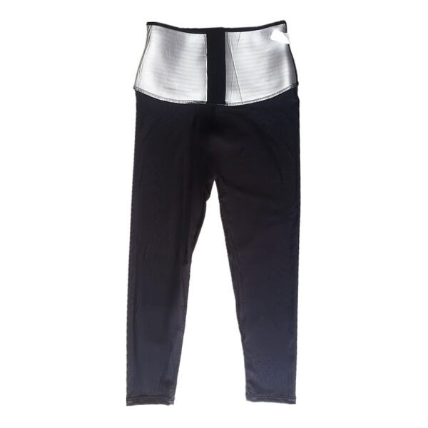 Tights high waist belly buttoned sweat pants yoga fitness waist hip lifting pants