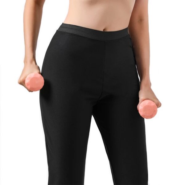 Women's Fitness Sports Sweat Pants Leg Shaping Sauna Yoga Pants Sports Body Shaping Abdomen Tights - Image 3