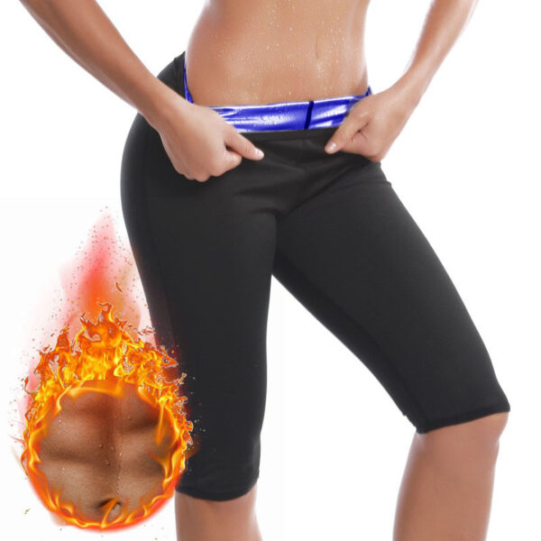 Women's Fitness Sports Sweat Pants Leg Shaping Sauna Yoga Pants Sports Body Shaping Abdomen Tights